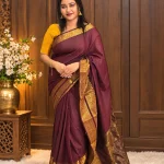 GOLD SEMI KANCHI COTTON SAREE
