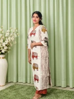 HERITAGE ELEPHANT MOTIF FABRIC - Image 5
