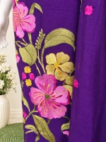 ART SILK WITH EMBROIDERED WORK MATERIAL - Image 9